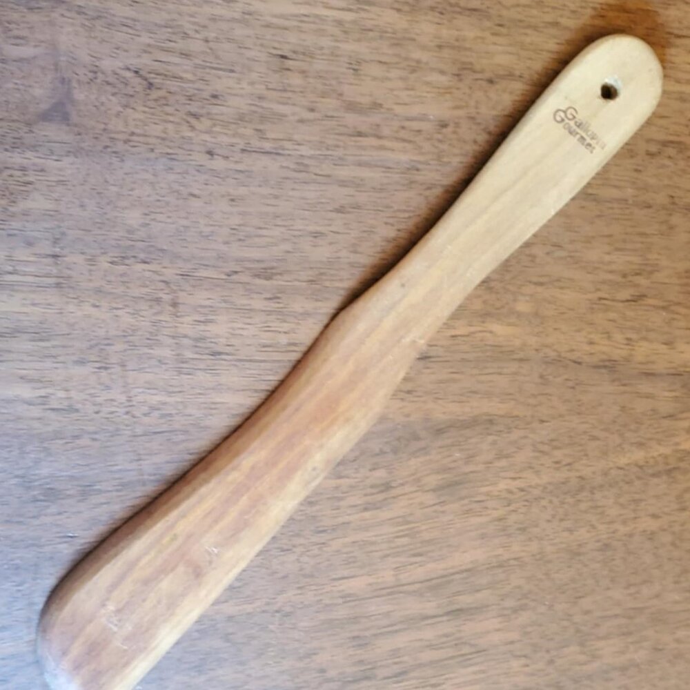 Vintage Galloping Gourmet Spurtle c 1970s